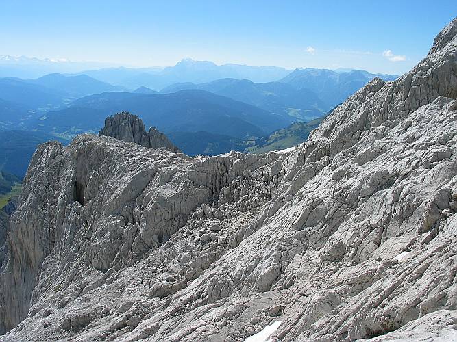 22 Windlegerscharte Blick Richtung Filzmoos